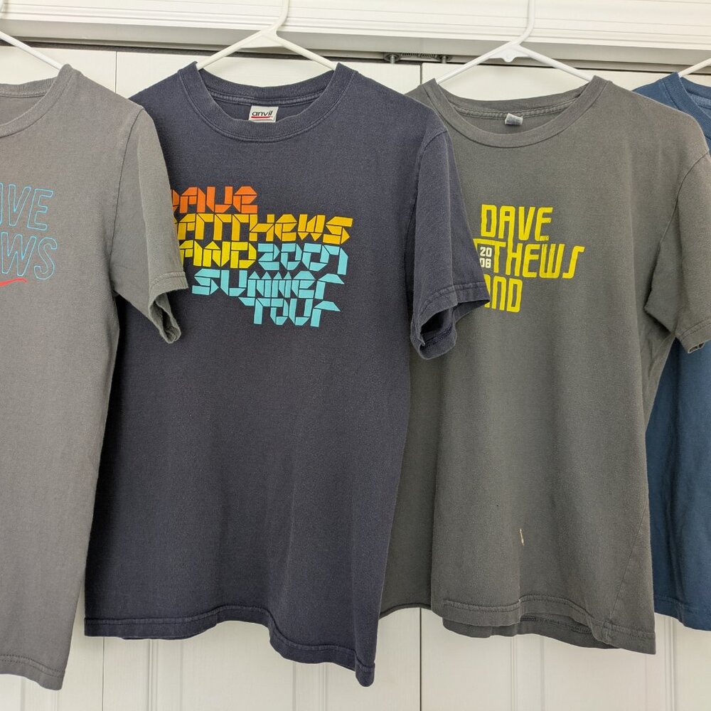 Dave Matthews Lot of 4 Shirts sz Small